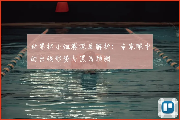 世界杯小组赛深度解析：专家眼中的出线形势与黑马预测